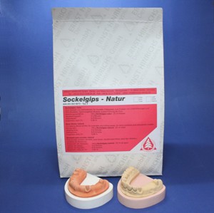 Sockelgips Natur weiß - 10,0 kg Eimer